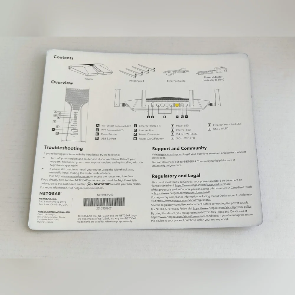 NETGEAR (AX4200) NightHawk WiFi-6 Router - Picture 7 of 12